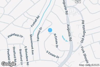 Map image of the property - 84 N Estate Dr