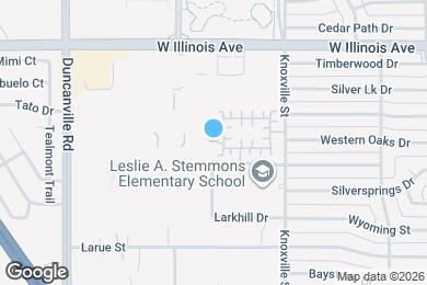 Map image of the property - 1016 Matamoros Plaza