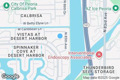 Map image of the property - 8523 W Acapulco Ln