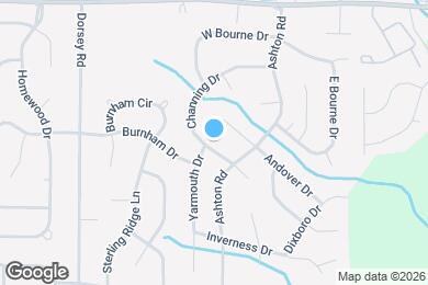 Map image of the property - 8872 Channing Dr