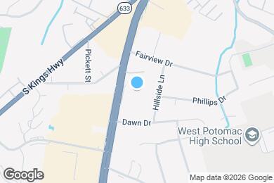 Map image of the property - 6423 Richmond Hwy
