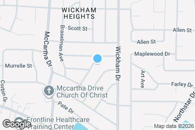Map image of the property - 256 Melvin Ave