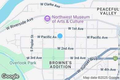 Map image of the property - 2109 W Pacific Ave