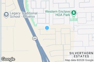 Map image of the property - 9509 W Sells Dr