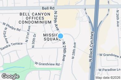 Map image of the property - 16445 N 29th Dr