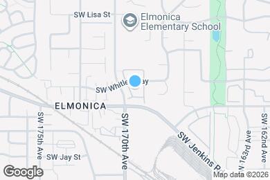 Map image of the property - 16979 SW Steele Way