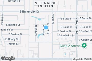 Map image of the property - 225 N Sandal