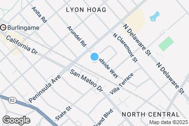 Map image of the property - 851 Woodside Way