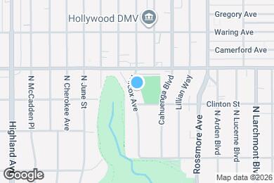 Map image of the property - 638 Wilcox Ave