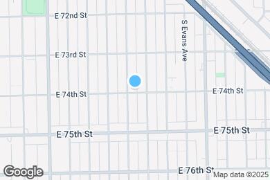 Map image of the property - 610 E 74th St