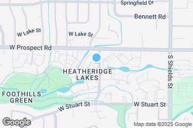 Map image of the property - 1705 Heatheridge Rd