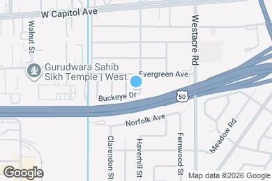 Map image of the property - 1016 Poplar Ave