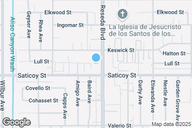 Map image of the property - 7625 Reseda Blvd