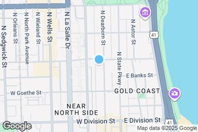 Map image of the property - 1356 N Dearborn St