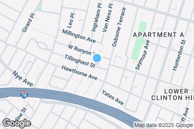 Map image of the property - 21 Tillinghast St