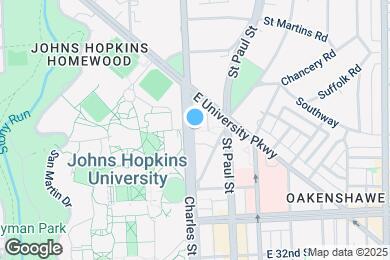 Map image of the property - 3507 N Charles St