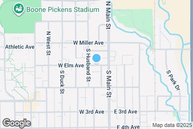Map image of the property - 136 W Elm Ave