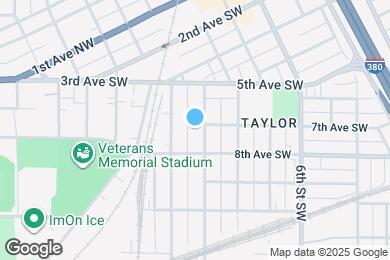 Map image of the property - 702 9th St SW