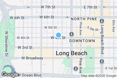 Map image of the property - 316 W 4th St