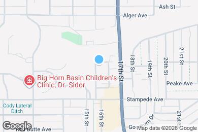 Map image of the property - 1536 16th St