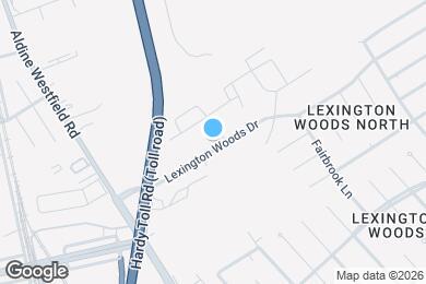 Map image of the property - 2047 Lexington Woods Dr