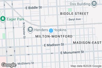 Map image of the property - 901 N Montford Ave