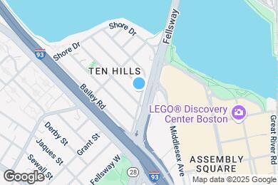 Map image of the property - 52 Ten Hills Rd