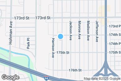 Map image of the property - 7416 Van Buren Ave