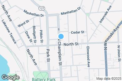 Map image of the property - 160 N Champlain St