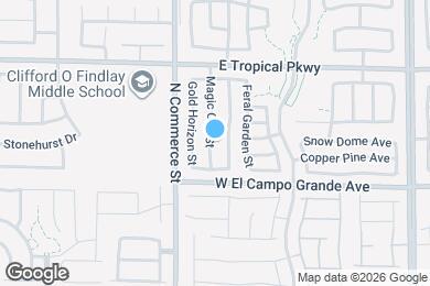 Map image of the property - 5832 Magic Oak St