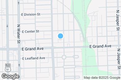 Map image of the property - 1353 N Morgan St