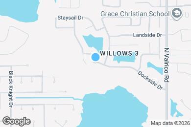 Map image of the property - 1823 Dockside Dr