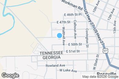 Map image of the property - 1412 E 49th St