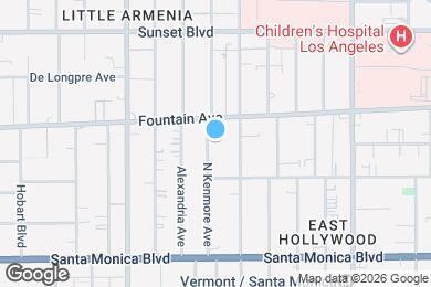 Map image of the property - 1238 Kenmore Ave