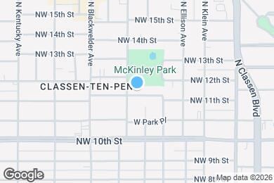 Map image of the property - 1511 NW 11th St