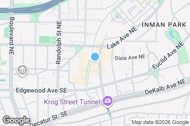 Map image of the property - 112 Krog St NE