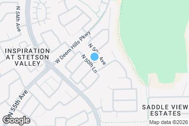 Map image of the property - 25817 N 50th Ln