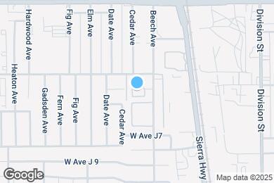 Map image of the property - 424 W Avenue J5