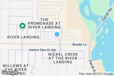 Map image of the property - 411 Prom Dr SW