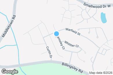Map image of the property - 10013 Wamsley Ct