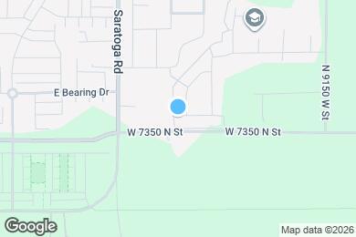 Map image of the property - 1359 E Perelle Ln