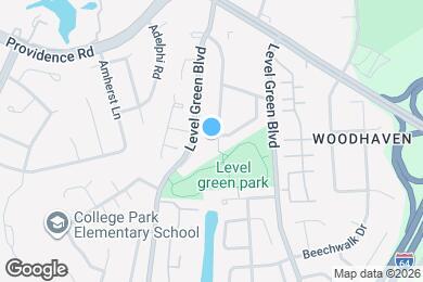 Map image of the property - 1105 Commonwealth Place