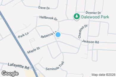 Map image of the property - 221 Park Ln