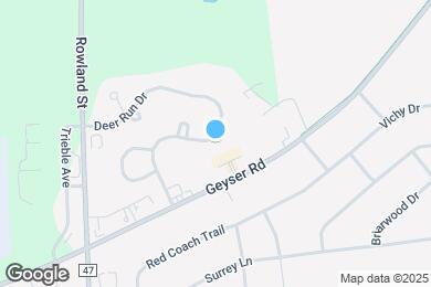 Map image of the property - 44 Deer Run Dr