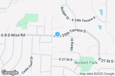 Map image of the property - 17909 East 25th Terrace S