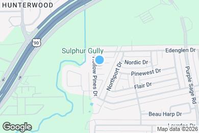 Map image of the property - 14006 Pinewest Ct