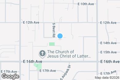 Map image of the property - 14302 E 13th Ave
