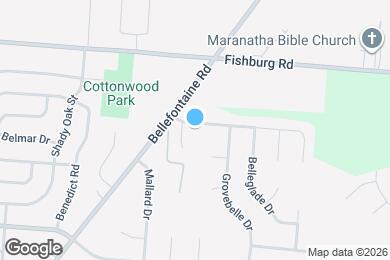 Map image of the property - 6324 Fountainhead Dr