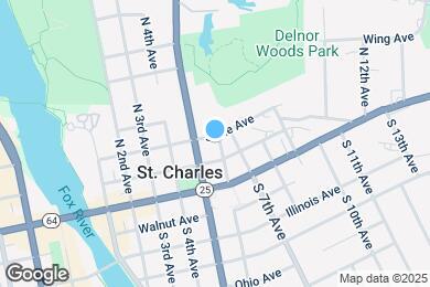 Map image of the property - 117 N 6th Ave