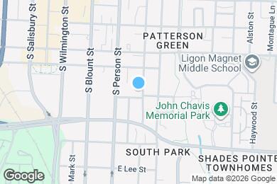 Map image of the property - 728 S Bloodworth St